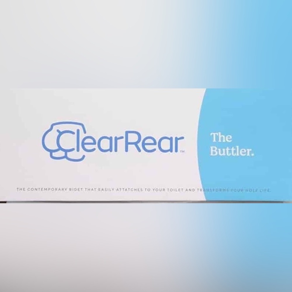 CLEAR REAR - The Buttler Bidet Toilet Seat Attachment, Feminine Cleansing